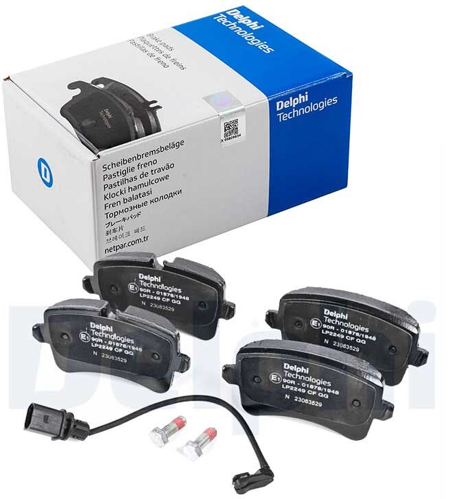 Audi A6 2.0TDI 2011-2018 Delphi Arka Balata NETPAR25214 (CGL-CMG-CNH-CSU-CZJ-DDC-DDD)