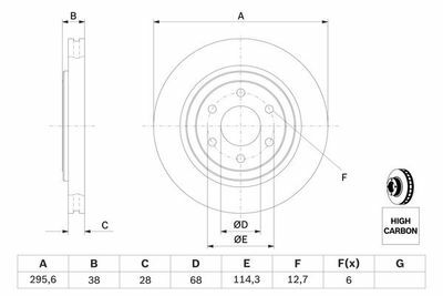 Nissan Pathfinder 2.5dCi 2005-2010 Bosch Ön Disk 2 Adet