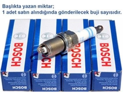 BMW 5 E34 520i 2.0 1989-1995 Bosch LPG Bujisi 6 Adet