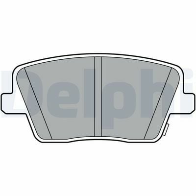 Hyundai i30 1.6CRDi 2016-2019 Delphi Arka Balata NETPAR22867