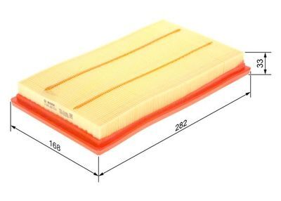 Nissan Pathfinder 3.3 125-110 kw 1997-2003 Bosch Hava Filtresi SM034 NETPAR9051 (VG33E)