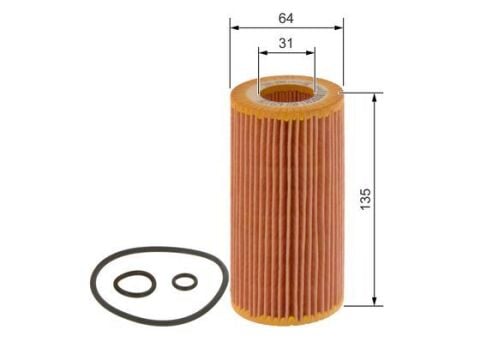 Mercedes E Serisi (211) E320CDI 3.2 2002-2006 Bosch 3'lü Filtre Seti