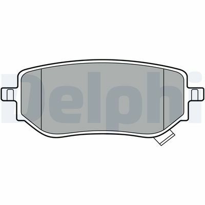 Mercedes X Serisi (470) 250d 2.3 2017-2020 Delphi Arka Balata NETPAR22863