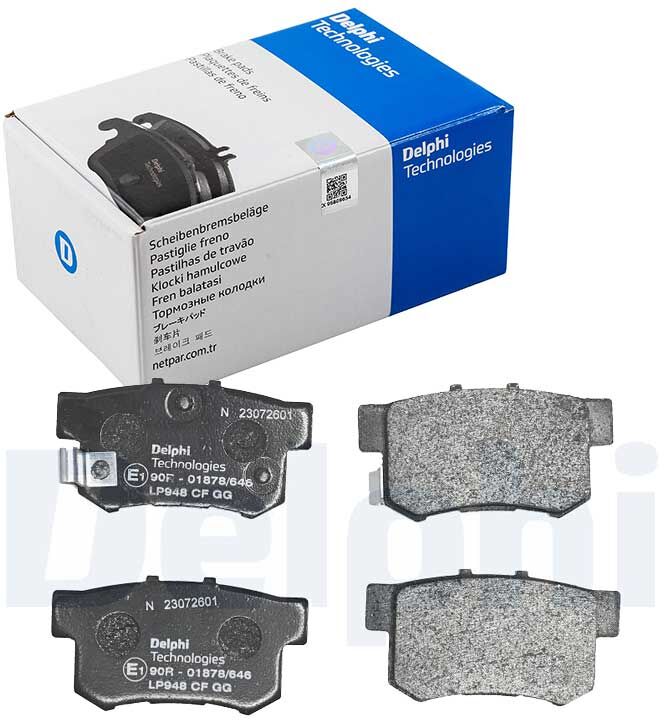 Honda Accord 2.0 115-114-108-99-96-85-81 kw 1990-2015 Delphi Arka Balata NETPAR21721 (F20A-F20A4-F20