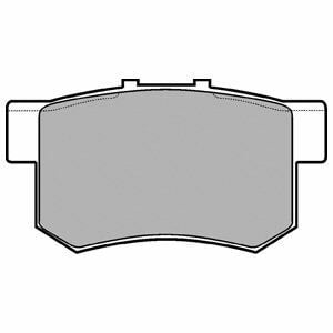 Honda Civic 1.4 1999-2005 Delphi Arka Balata NETPAR21721