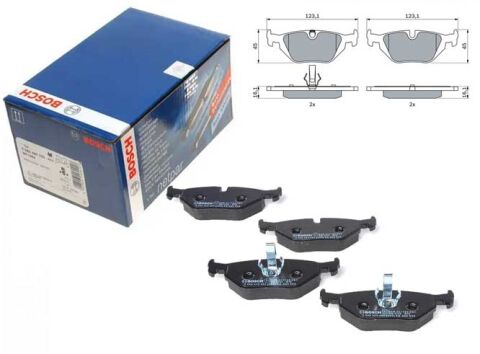 BMW 3 E46 320d 2.0 1998-2001 Bosch Arka Balata NETPAR21934