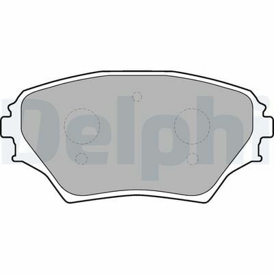 Toyota RAV4 2.0 2000-2005 Delphi Ön Balata NETPAR23586