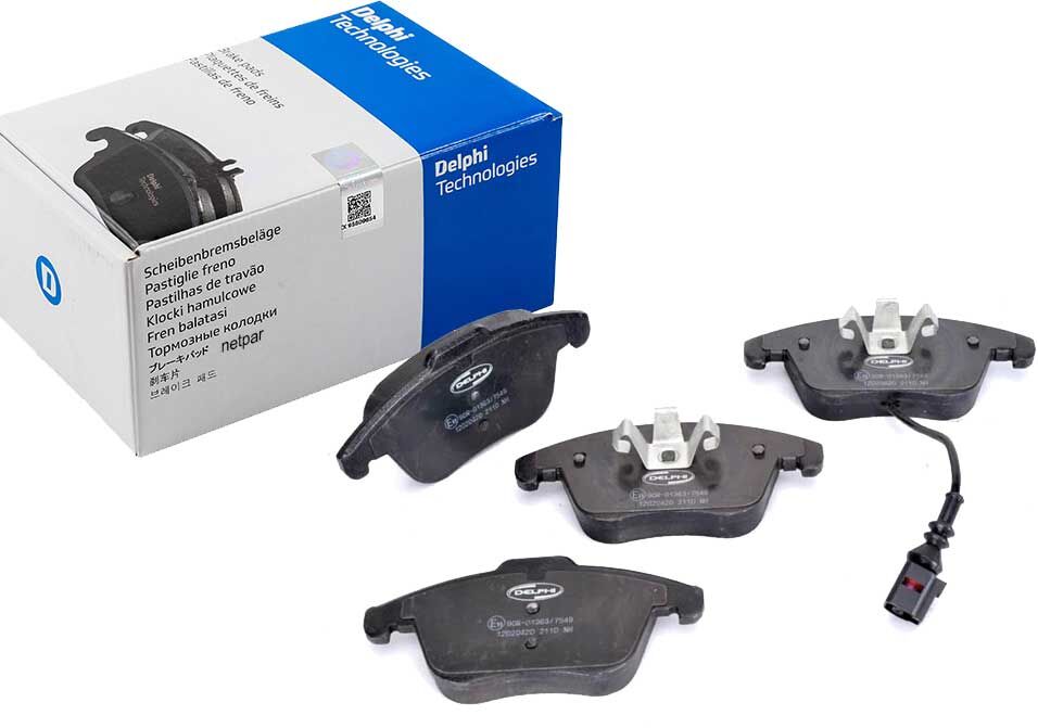 Audi A4 2.0TDI 2007-2015 Delphi Ön Balata NETPAR24332 (CAG-CGL-CJC-CME-CMF-CNH-CSU)