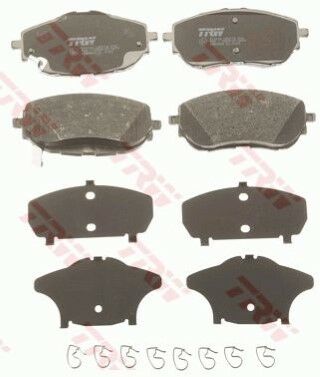 Toyota Auris E18 (12-19) 1.4 D4D 2012-2016 TRW Ön Balata NETPAR25090