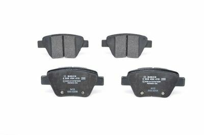 Volkswagen Jetta 1.6TDI 2009-2017 Bosch Arka Balata NETPAR24563