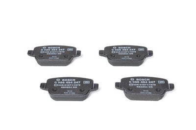 Volvo S80 1.6D Drive 2009-2011 Bosch Arka Balata NETPAR24537