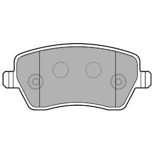 Nissan Micra K13 1.2 59-50 kw 2010-2019 Delphi Ön Balata NETPAR23973 (HR12)