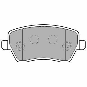 Nissan Note E11 1.5dCi 2006-2013 Delphi Ön Balata NETPAR23973