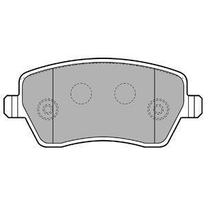 Renault Clio 4 1.5dCi 2012-2019 Delphi Ön Balata NETPAR23973