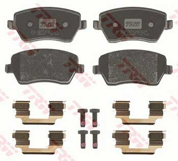 Renault Clio 3 1.5dCi 2005-2012 TRW Ön Balata NETPAR23973