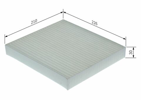 Hyundai Elantra 1.6 2020-2026 Bosch Polen Filtresi