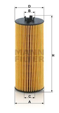 Mercedes A Serisi (176) A45 AMG 2.0 2013-2018 MANN Yağ Filtresi NETPAR008Z