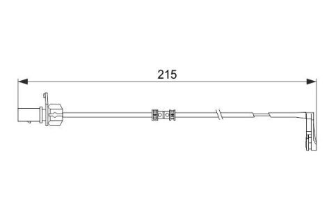 Audi A7 2.0TFSI 2014-2018 Bosch Arka Balata Fişi NETPAR4489 (CYP)