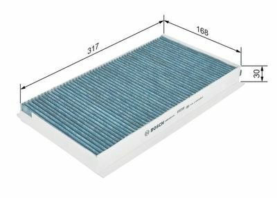 BMW 5 E60 535d 3.0 2004-2010 Bosch Karbonlu Alerjik Polen Filtresi