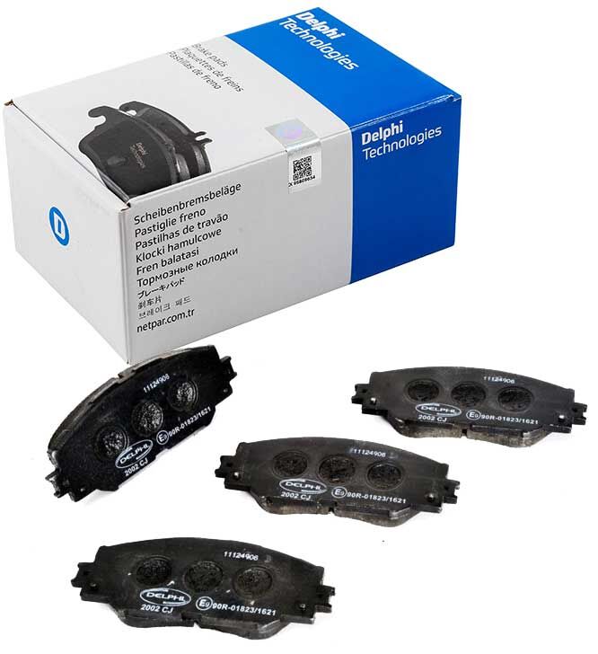 Toyota Auris E15 (06-12) 1.3 74 kw 2008-2012 Delphi Ön Balata NETPAR24336 (1NR)