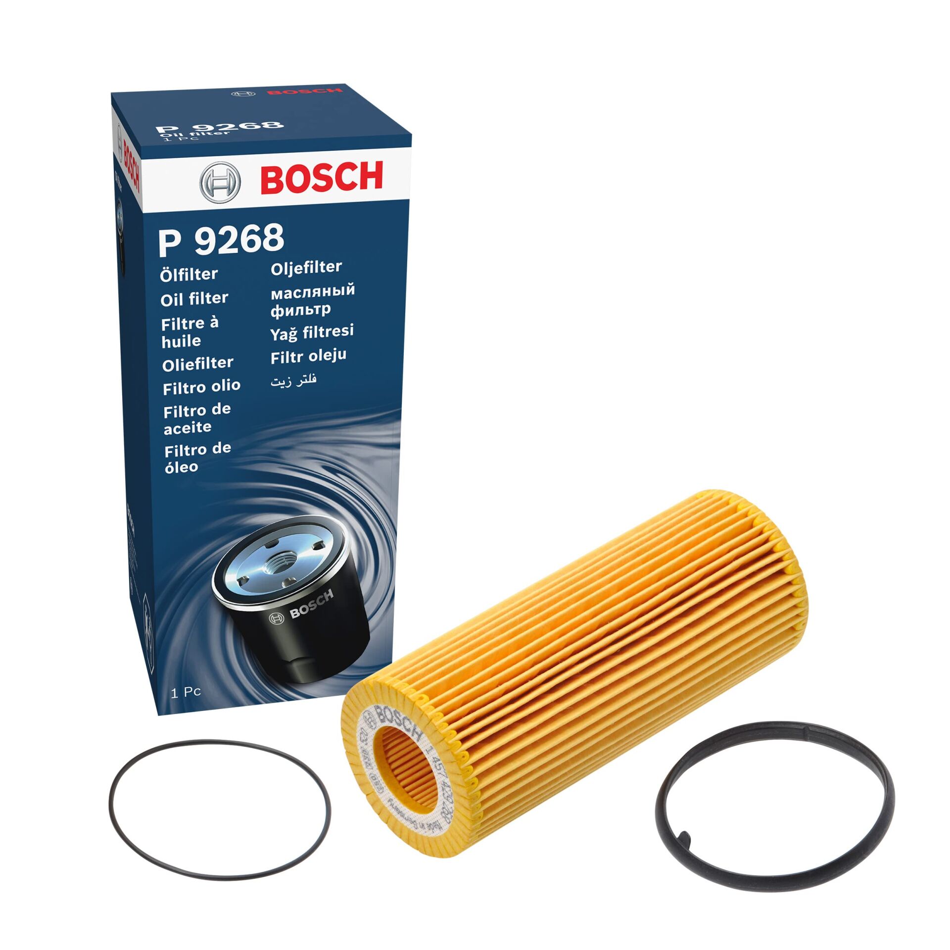 Audi A6 2.4 2004-2008 Bosch Yağ Filtresi P9268 (BDW)