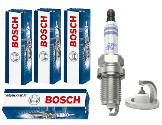 Chevrolet Aveo 1.4 74 kw 2008-2011 Bosch İridyum LPG Bujisi FR6LI332S NETPAR0654 4 Adet (F14D4)