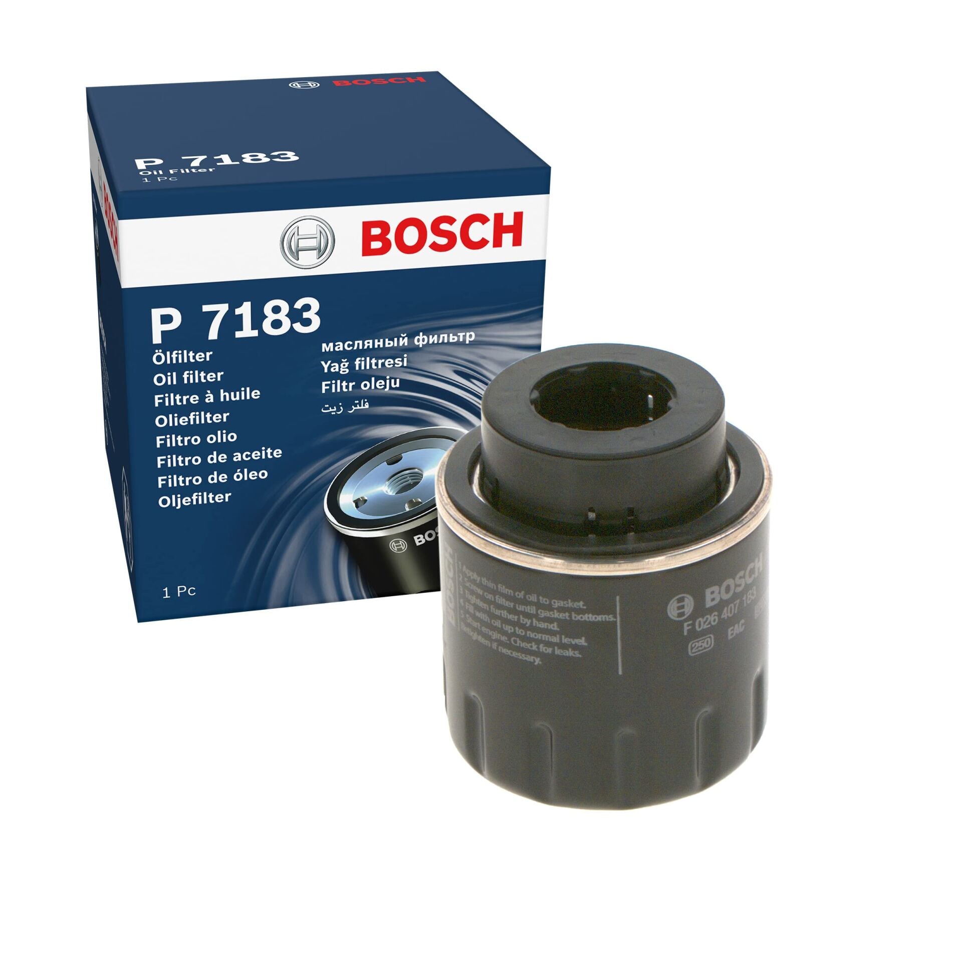 Volkswagen Tiguan 2.0TFSI 2007-2011 Bosch Yağ Filtresi (CCT)