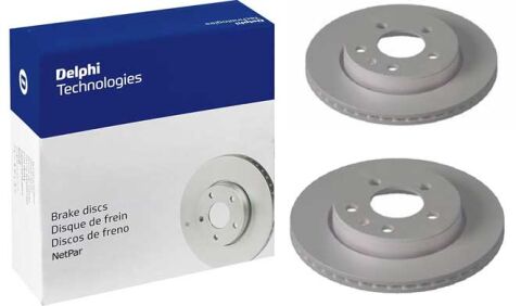 Volkswagen Crafter 2.0TDI 130-120-103-100-84-80 kw 2011-2024 Delphi Ön Disk 303mm NETPAR266C 2 Adet