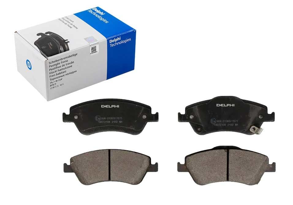 Toyota Auris E15 (06-12) 1.4 D4D 2006-2012 Delphi Ön Balata NETPAR24122