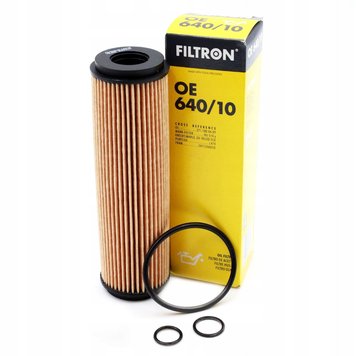 Mercedes C Serisi (204) C180CGI 1.6 2009-2014 FILTRON Yağ Filtresi NETPAR4010