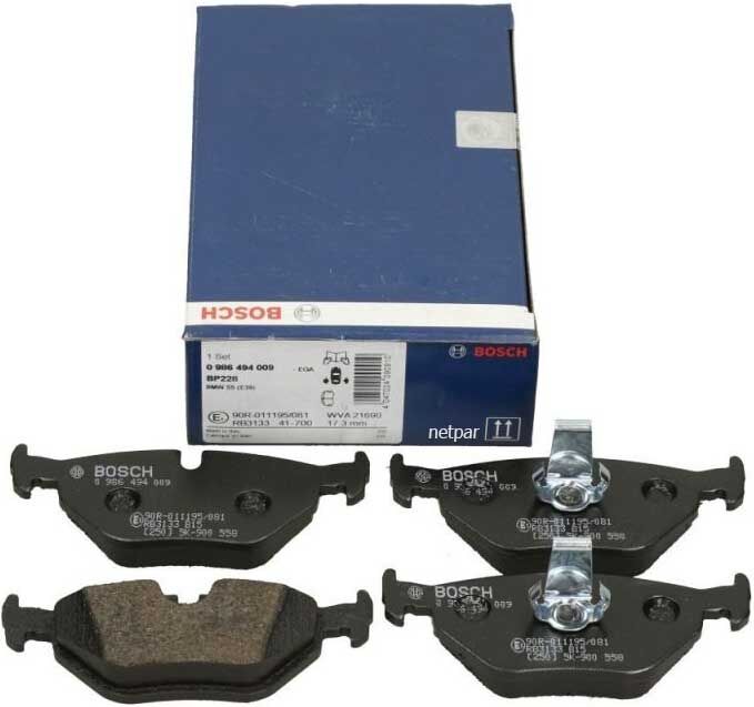 BMW 5 E39 525td 2.5 1997-2001 Bosch Arka Balata NETPAR21690