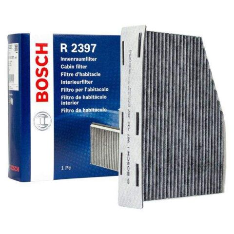 Audi A3 1.6 2003-2004 Bosch 3lü Filtre Seti (Karbonlu Polen) BAG 85 kw