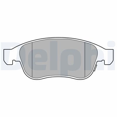 Fiat 500X 1.6MJ 2014-2021 Delphi Ön Balata NETPARLP3588