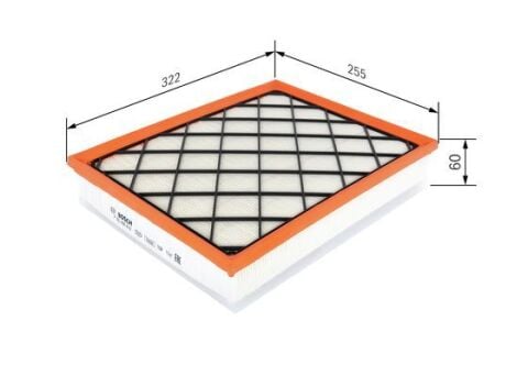 BMW X6 E71 35d xD 3.0 2008-2010 Bosch 3'lü Filtre Seti