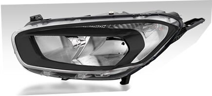 AYFAR FAR SOL SİYAH ÇERÇEVELİ TRANSİT COURIER 14=> (MOTORLU) (H15+H7+PY21W) (ADET)