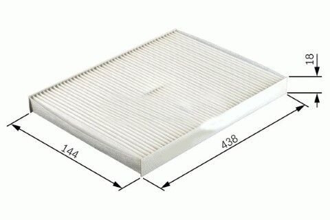 Peugeot Boxer 2.0HDi 2001-2006 Sardes Polen Filtresi NETPARC540 (RHV)