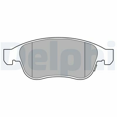 Fiat 500X 1.3MJ 2015-2020 Delphi Ön Balata NETPARLP3588