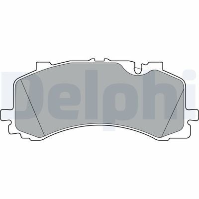 Audi Q7 3.0TDI 2015-2019 Delphi Ön Balata NETPAR25909