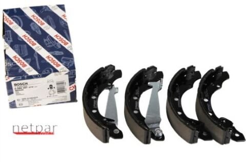 Seat Ibiza 1.4 2001-2015 Bosch Kampana Balata NETPAR7270 (AUB-BBY-BBZ-BKY-BXW-CGG)
