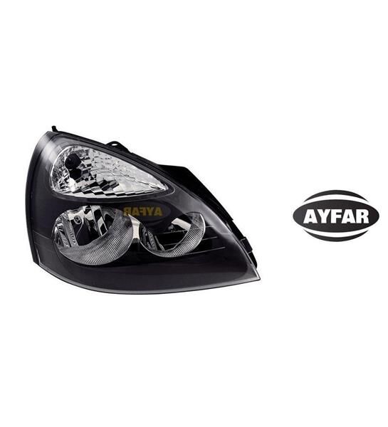 AYFAR FAR+SİNYAL SAĞ CLIO II-SYMBOL II 04>(ELEKTRİKLİ)(H7+H1)(SİYAH KAPAKLI) (MAKO TİPİ) (ADET)