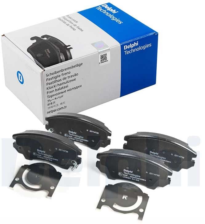 Opel Astra J 1.6 85 kw 2009-2016 Delphi Ön Balata NETPAR24414 (A16XER-B16XER)