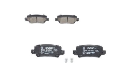 Toyota Corolla 1.6 2001-2007 Bosch Arka Balata NETPAR23816