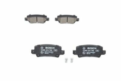 Toyota Corolla 1.6 2001-2007 Bosch Arka Balata NETPAR23816