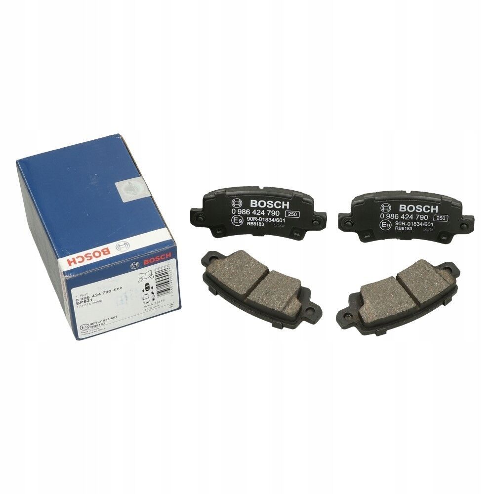 Toyota Corolla 1.6 2001-2007 Bosch Arka Balata NETPAR23816 (3ZZ)