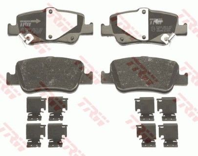 Toyota Auris E15 (06-12) 1.6 2006-2012 TRW Arka Balata NETPAR24664