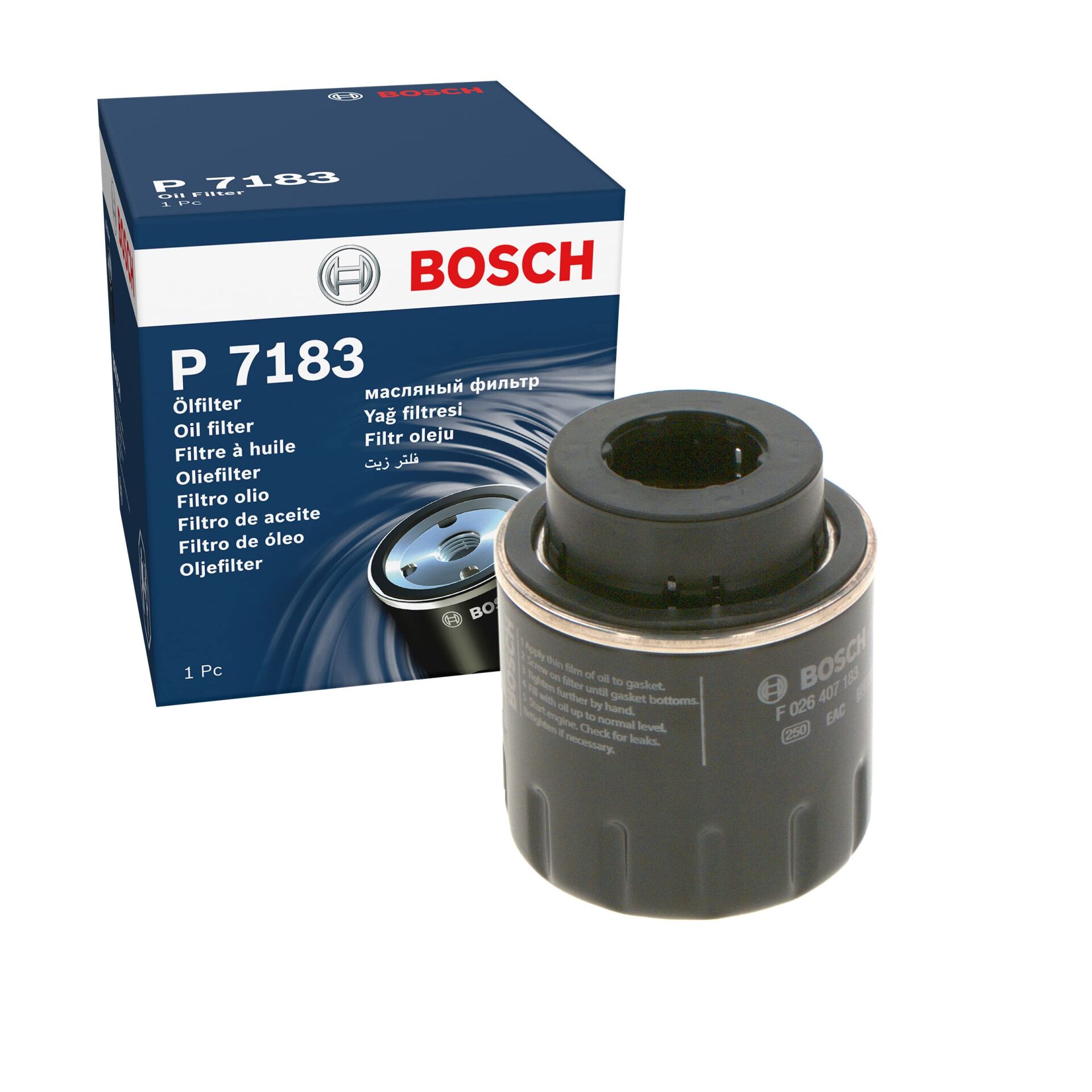 Skoda Yeti 1.2TSI 2009-2015 Bosch Yağ Filtresi (CBZ)