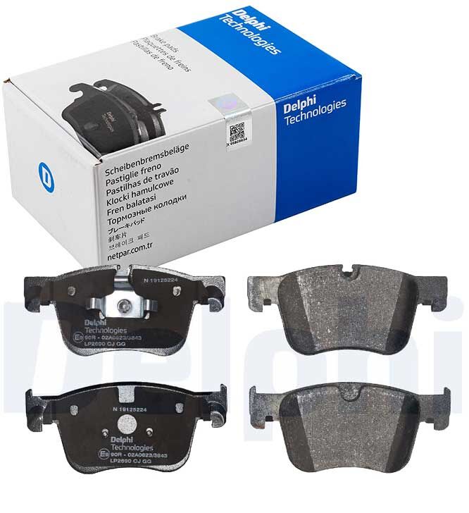 Citroen C4 Grand Picasso 1.6HDi 88-85-82-80 kw 2006-2018 Delphi Ön Balata NETPAR25833 (9HC-9HL-9HR-9