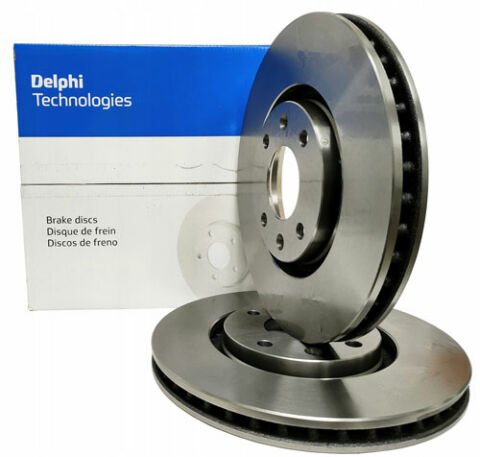 Opel Crossland X 1.2 2017-2021 Delphi Ön Disk 283mm 2 Adet