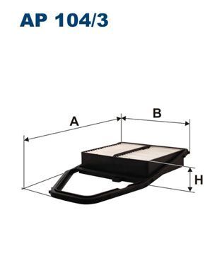 Honda Civic 1.6 ES 2001-2006 FILTRON Hava Filtresi (D16W7)