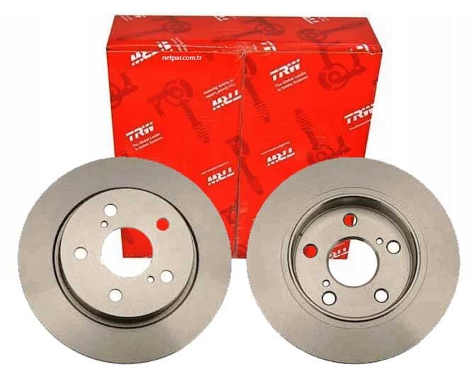 Toyota Corolla 1.6 2007-2019 TRW Arka Disk 2 Adet